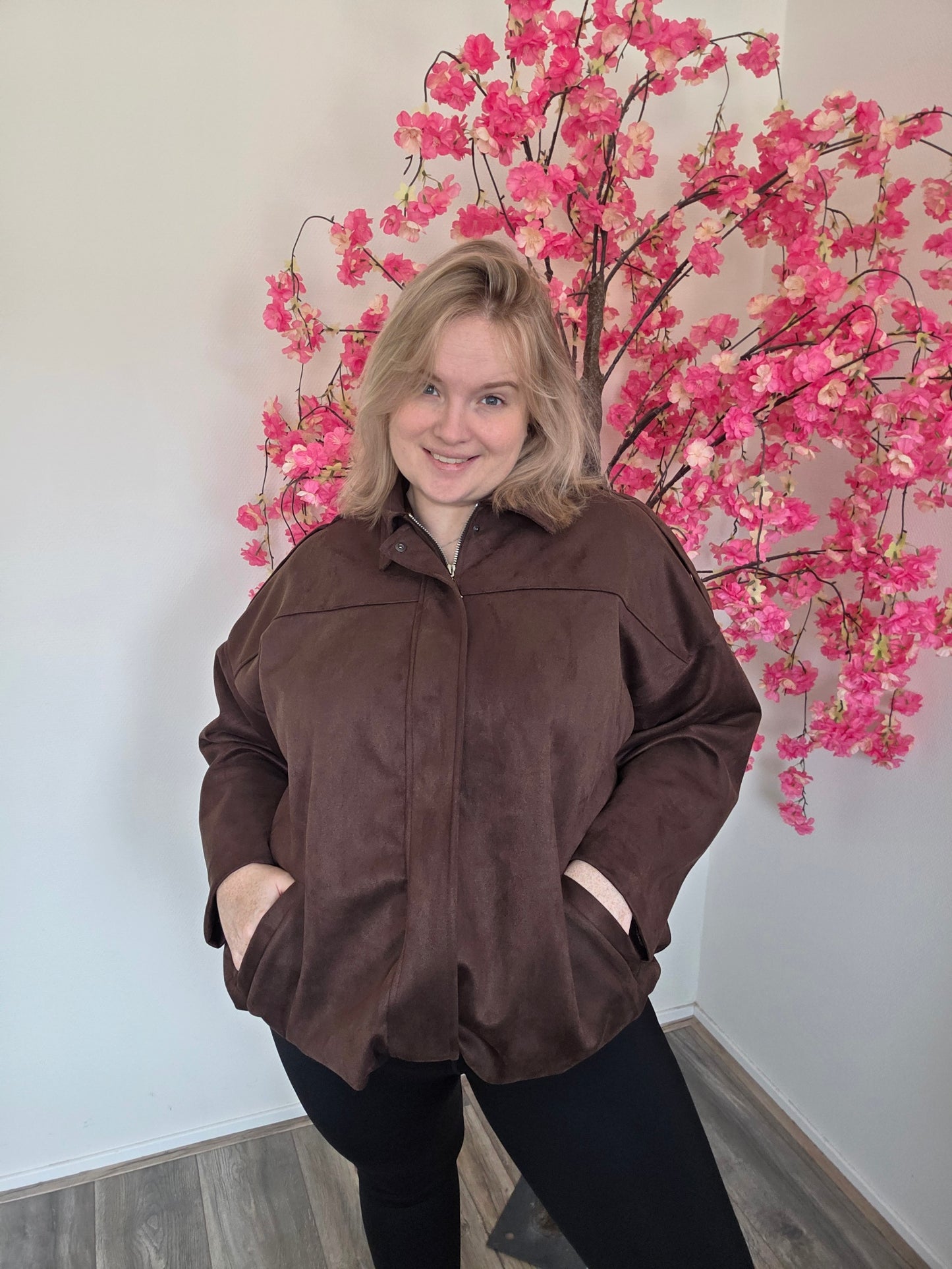 Suède Jacket (in 4 Kleuren)