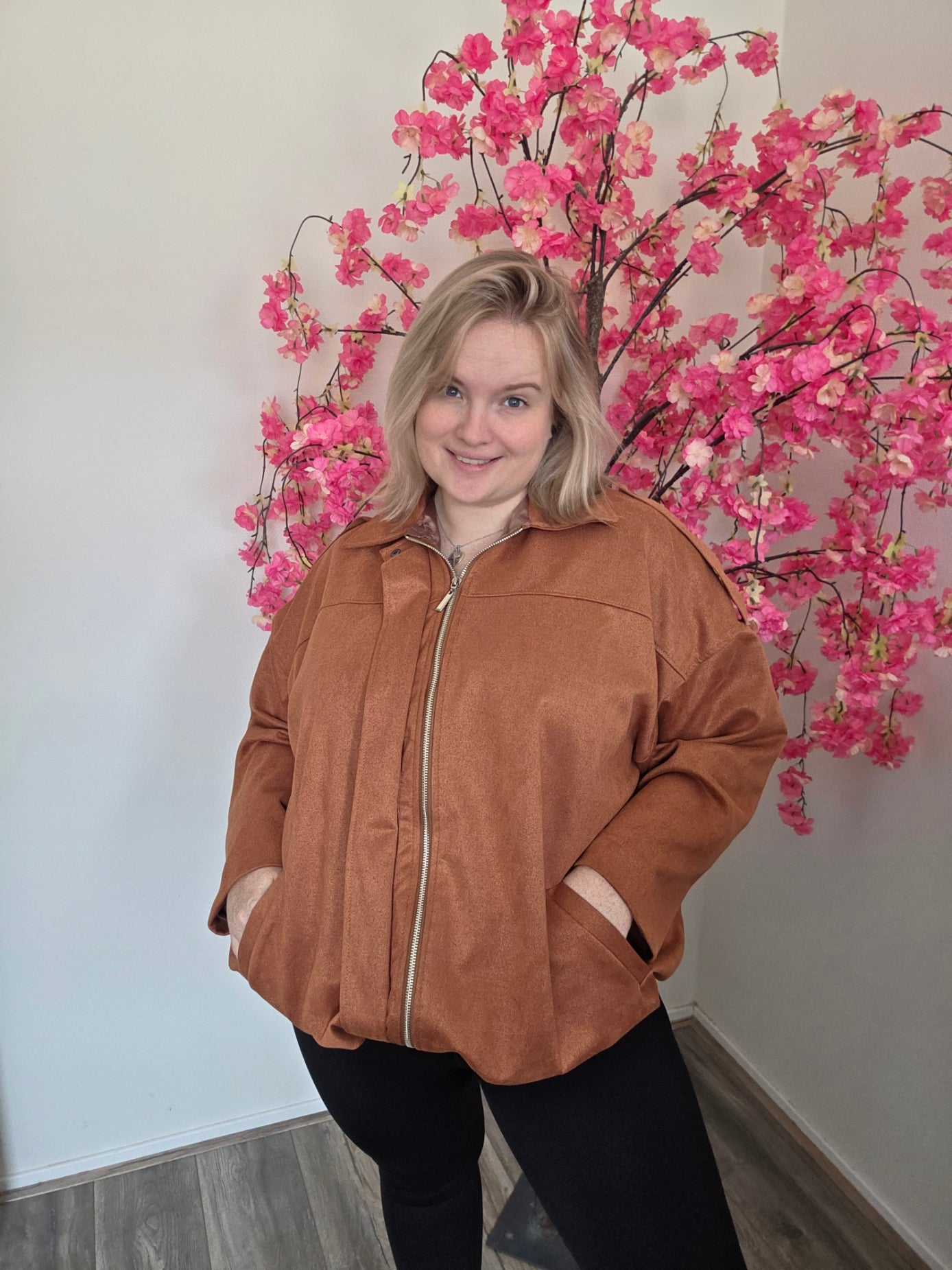 Suède Jacket (in 4 Kleuren)