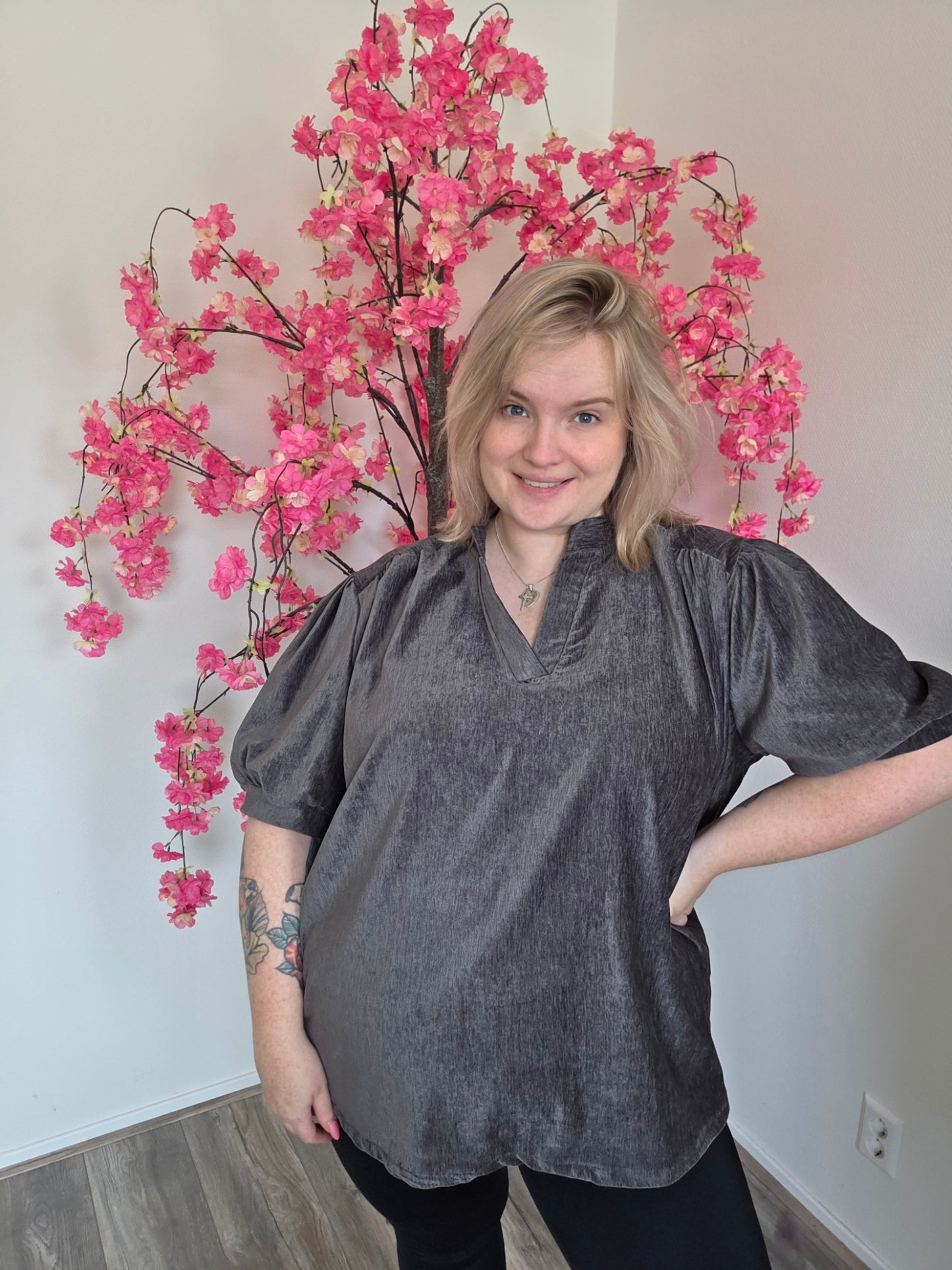 Velour Top (5 Kleuren)