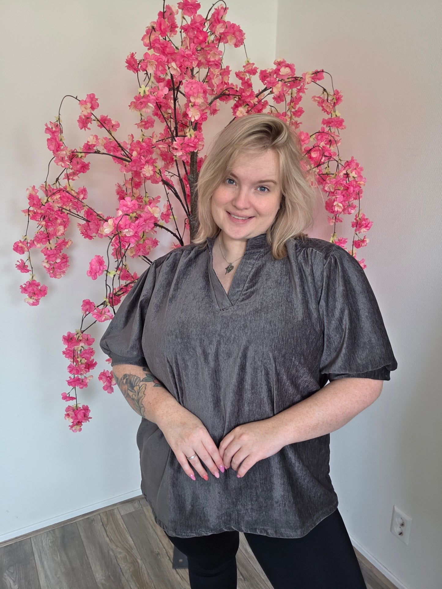 Velour Top (5 Kleuren)