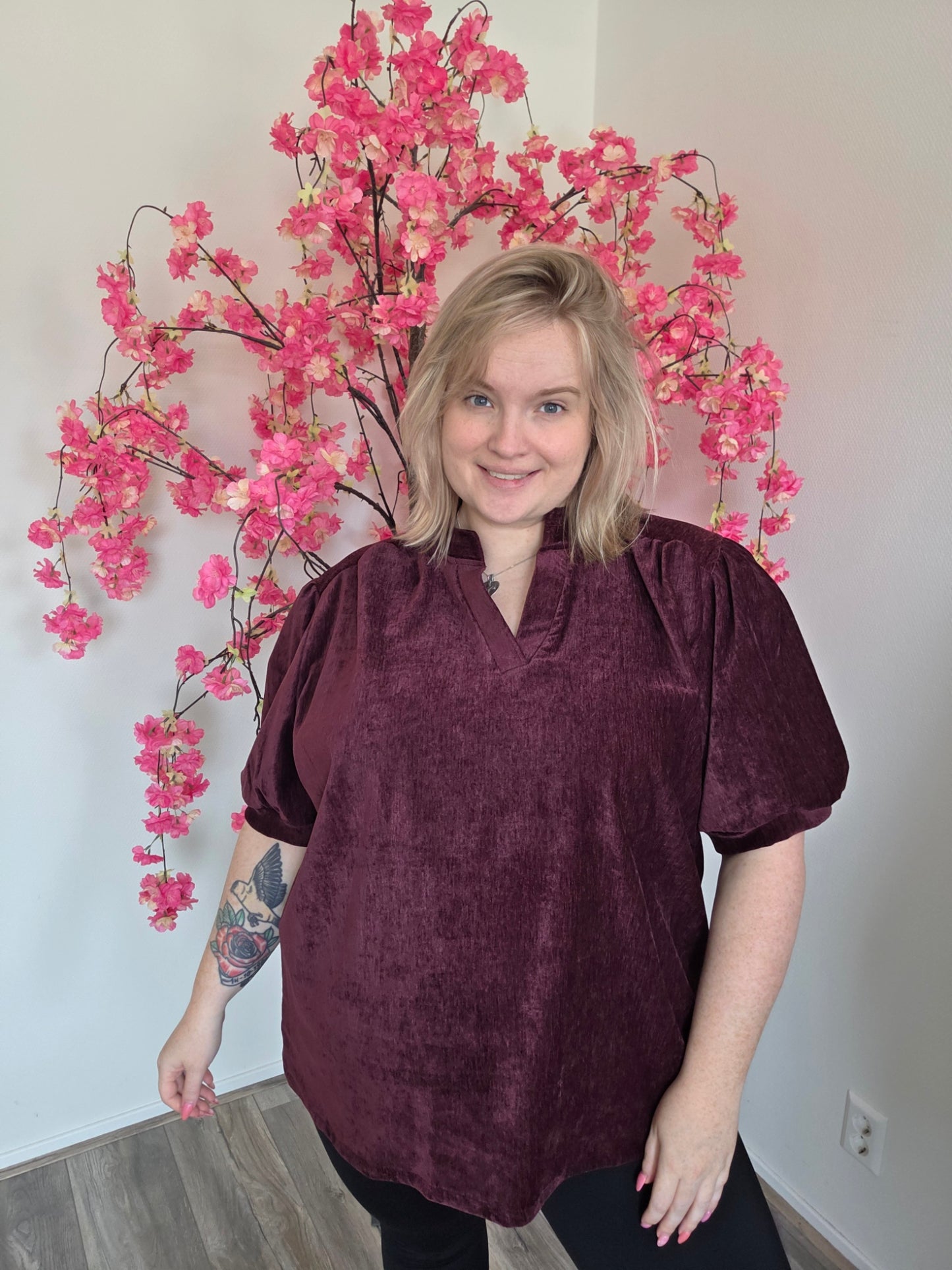 Velour Top (5 Kleuren)