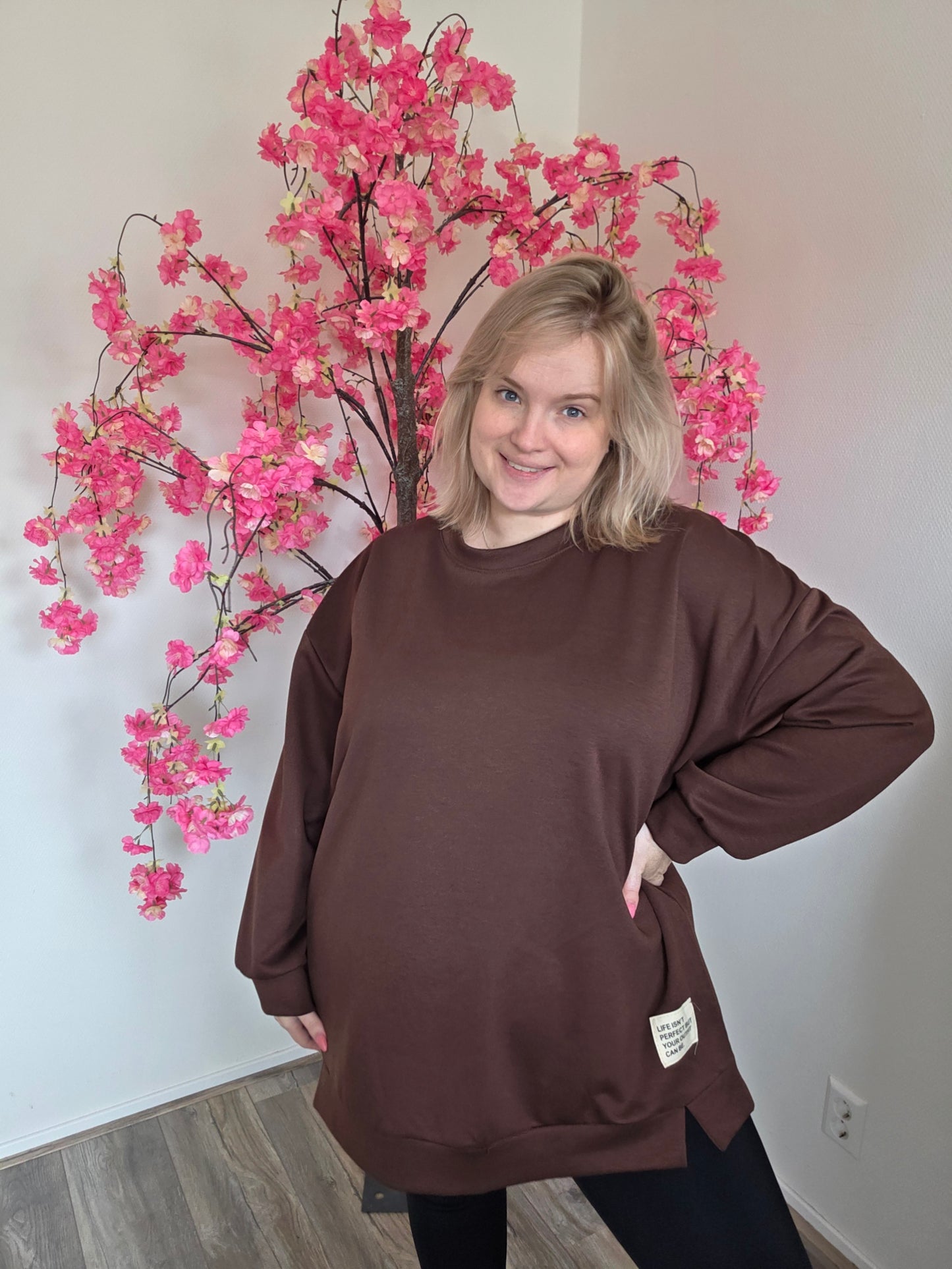 Sweater Life Isn't Perfect (in 3 Kleuren)
