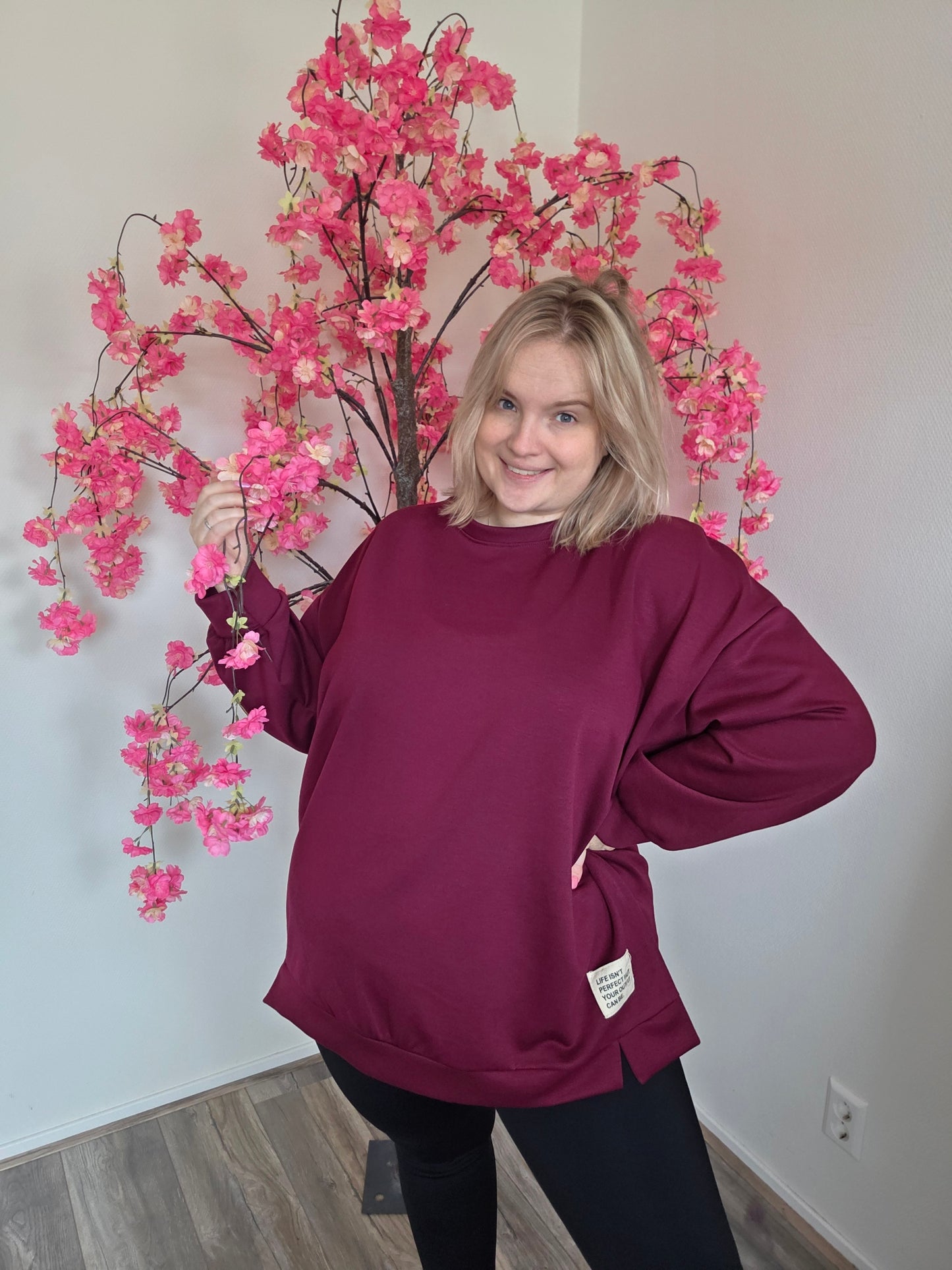 Sweater Life Isn't Perfect (in 3 Kleuren)