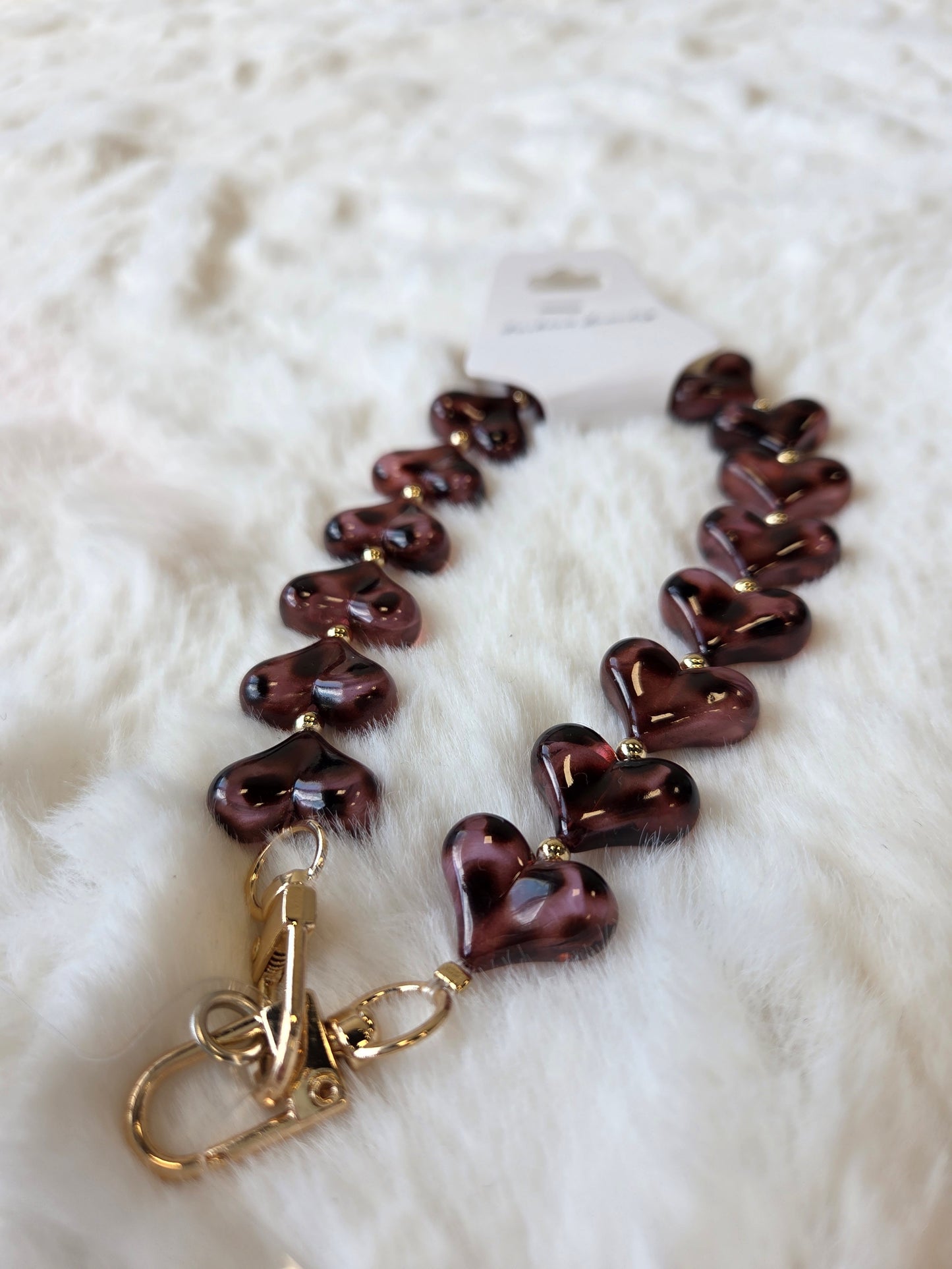 Phonecord Brown/Pink
