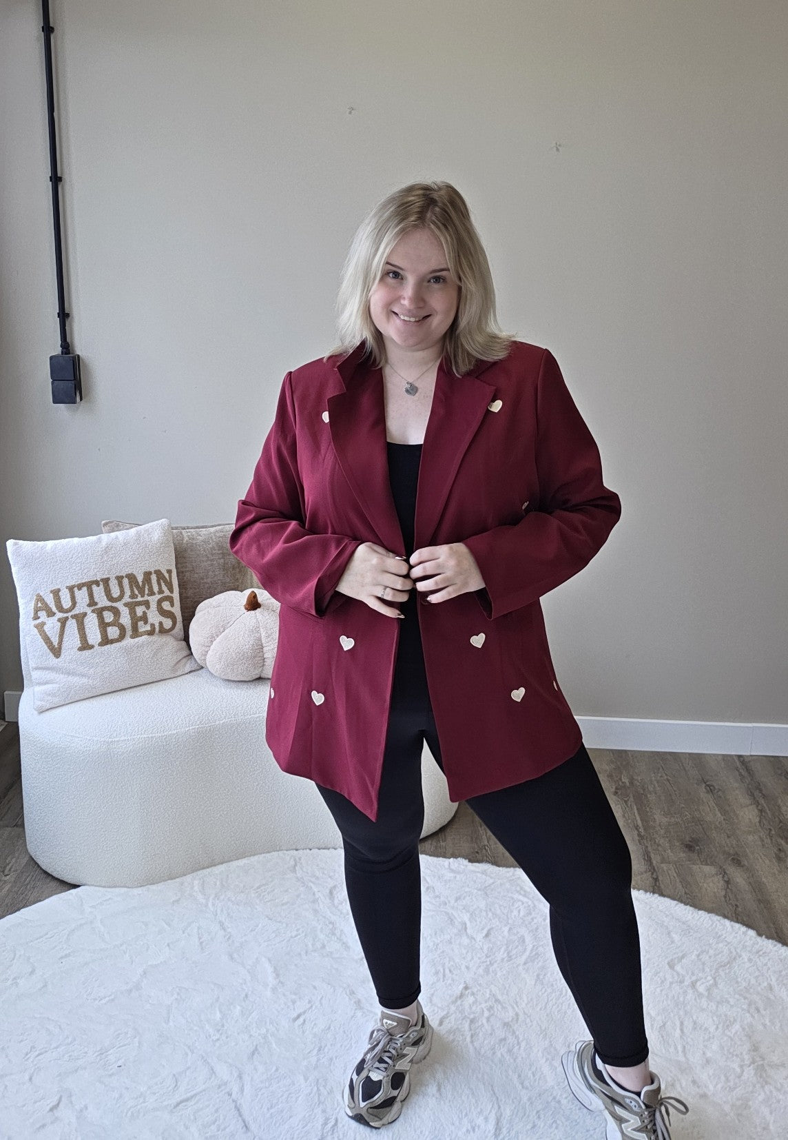 Hartjes Blazer (In 3 kleuren)