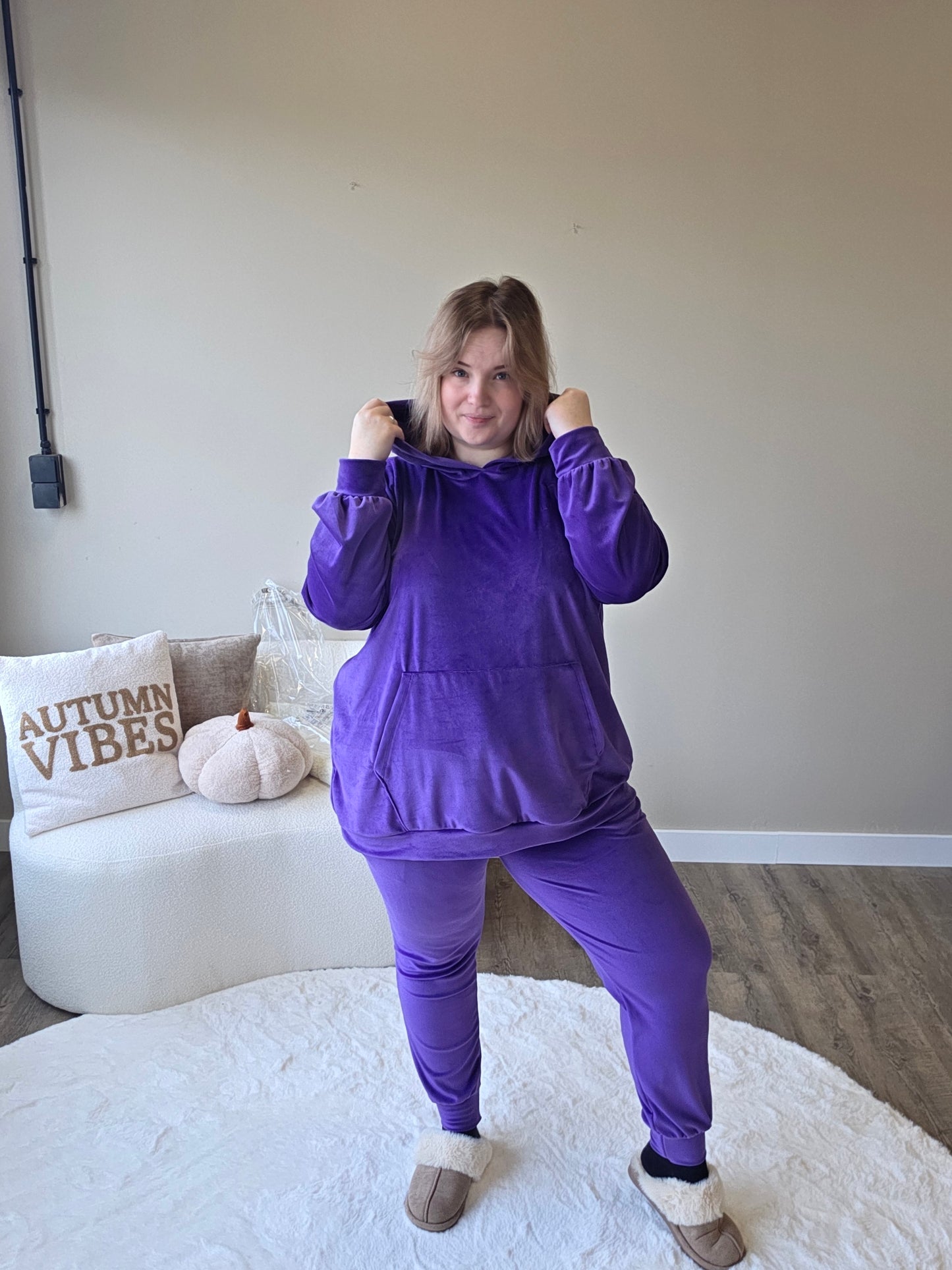 NC Loungewear Velvet Pak Cosmic Purple