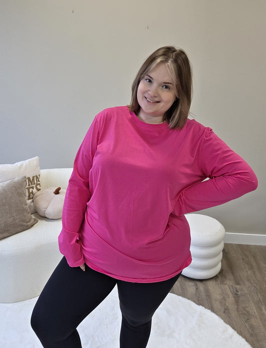 Basic Langarmshirt (in 5 Farben)