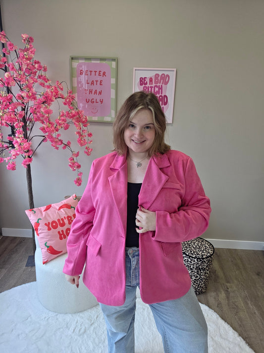 Suede Blazers (In 4 kleuren)