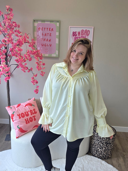 Shiny Blouses (In 4 kleuren)