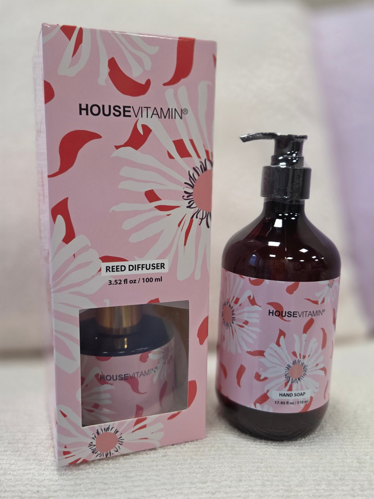 Diffuser + Handzeep PEONY BLUSH