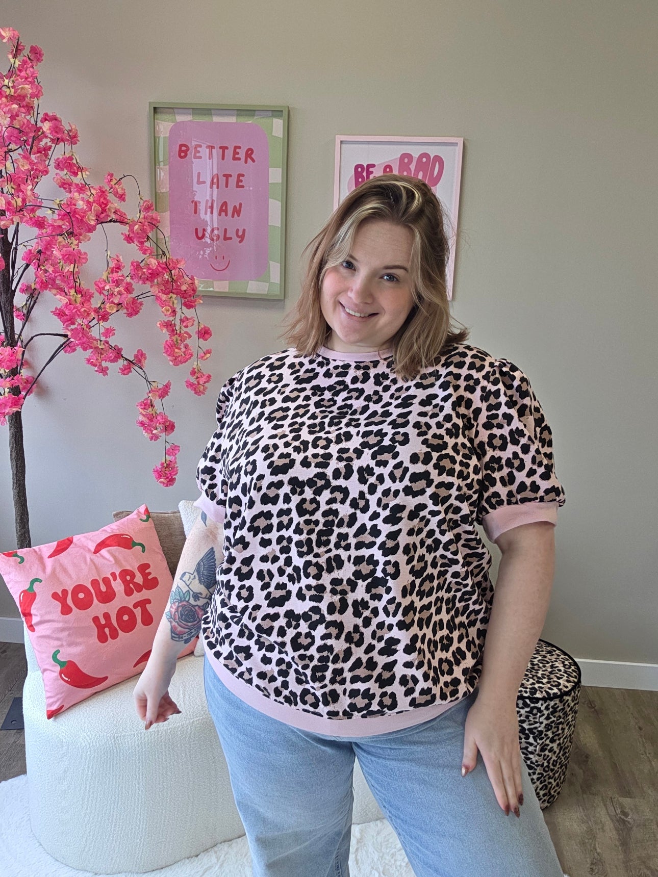 Panter Pofmouw Shirts ( In 2 kleuren)