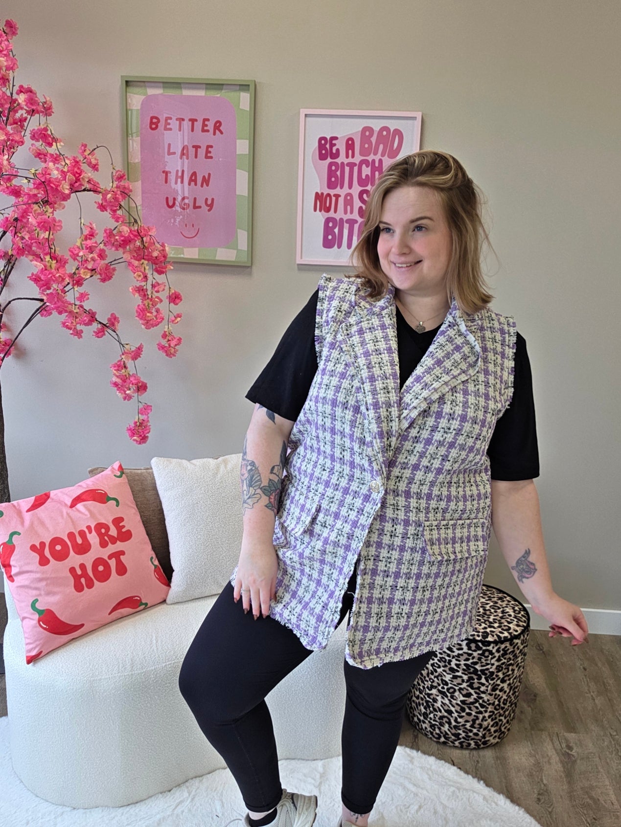 Tweed Gilets (In 2 kleuren)