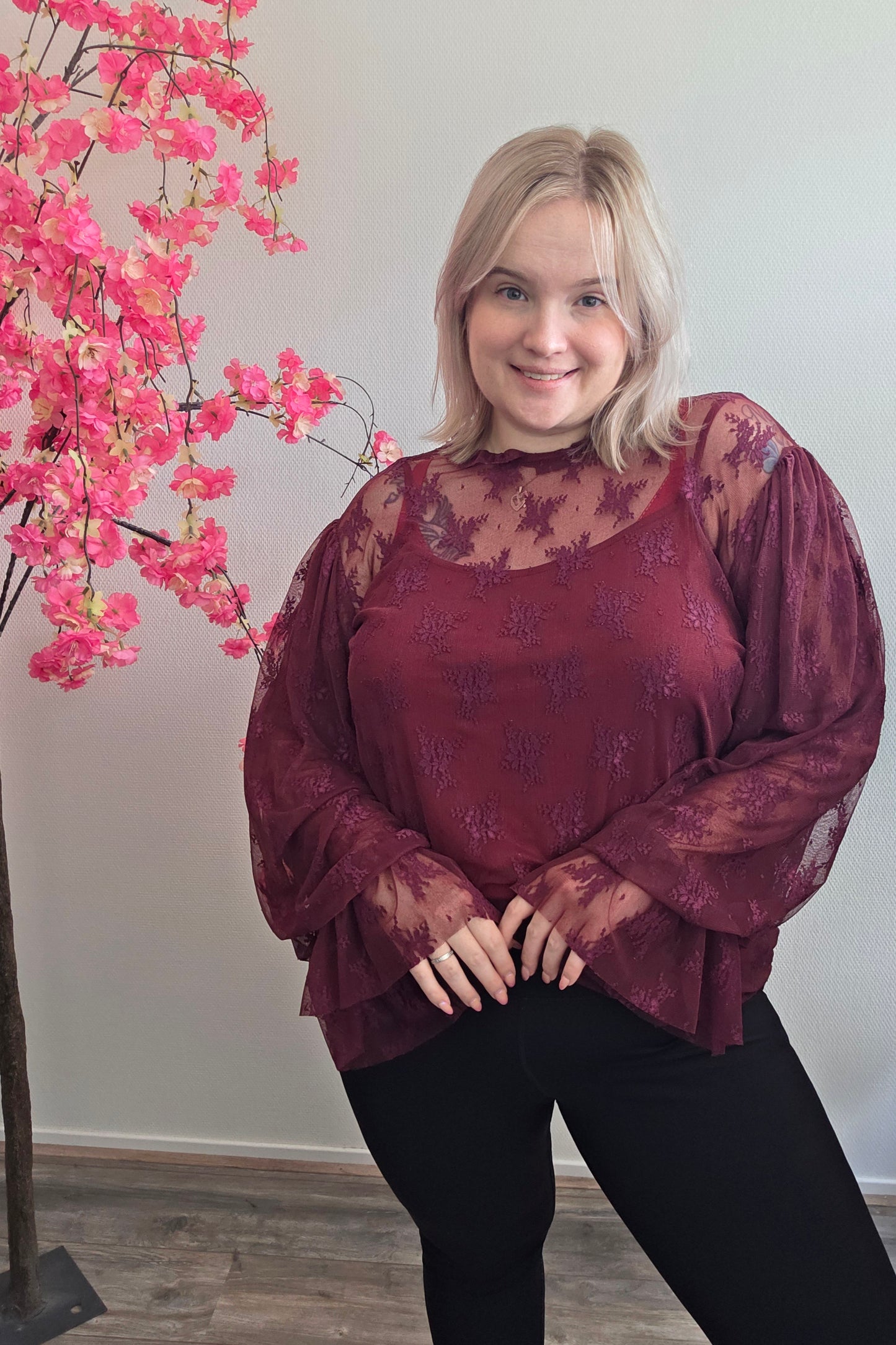Mesh Tops (In 2 kleuren)