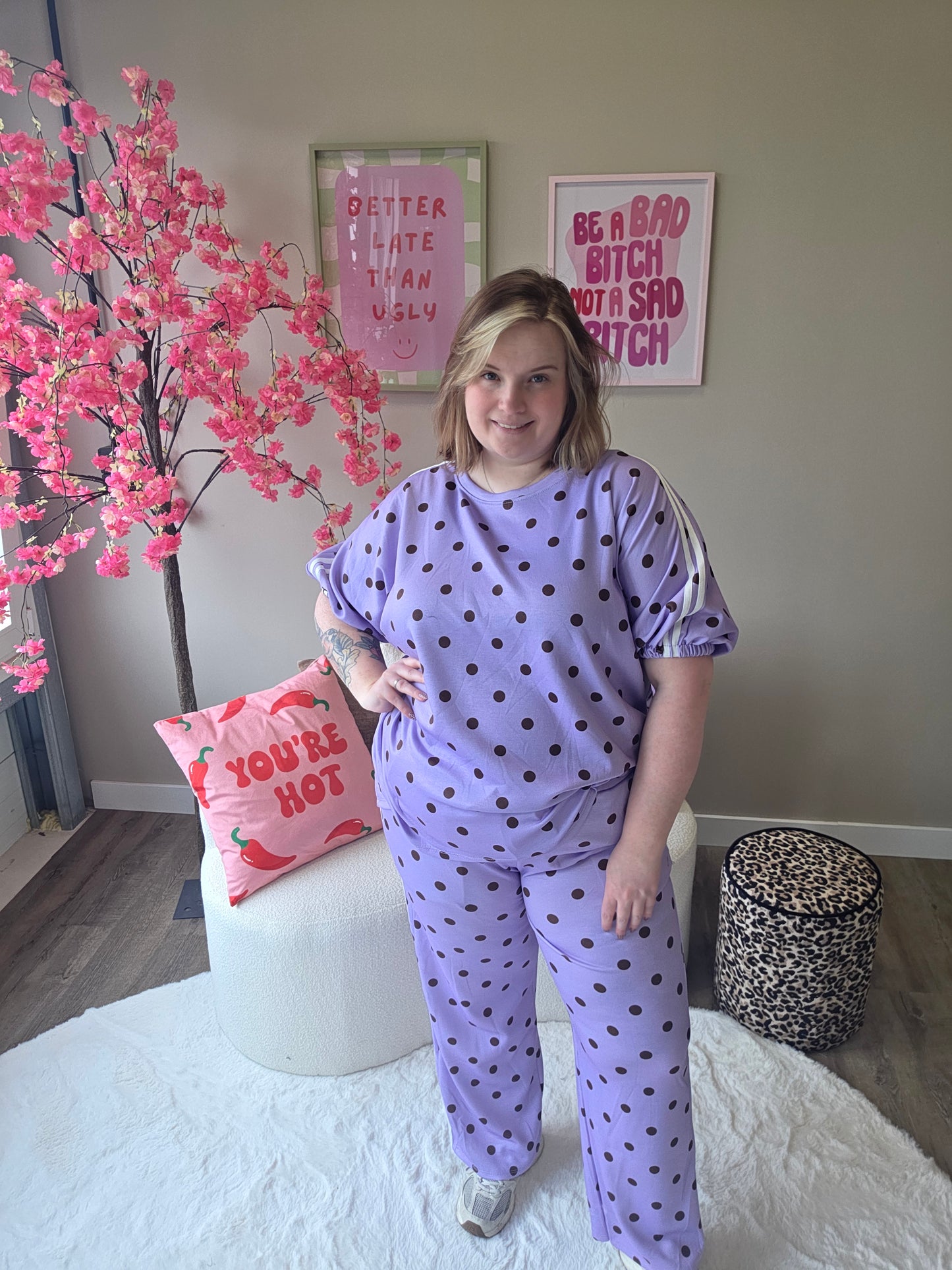 Polka Dot Set (In 3 kleuren)