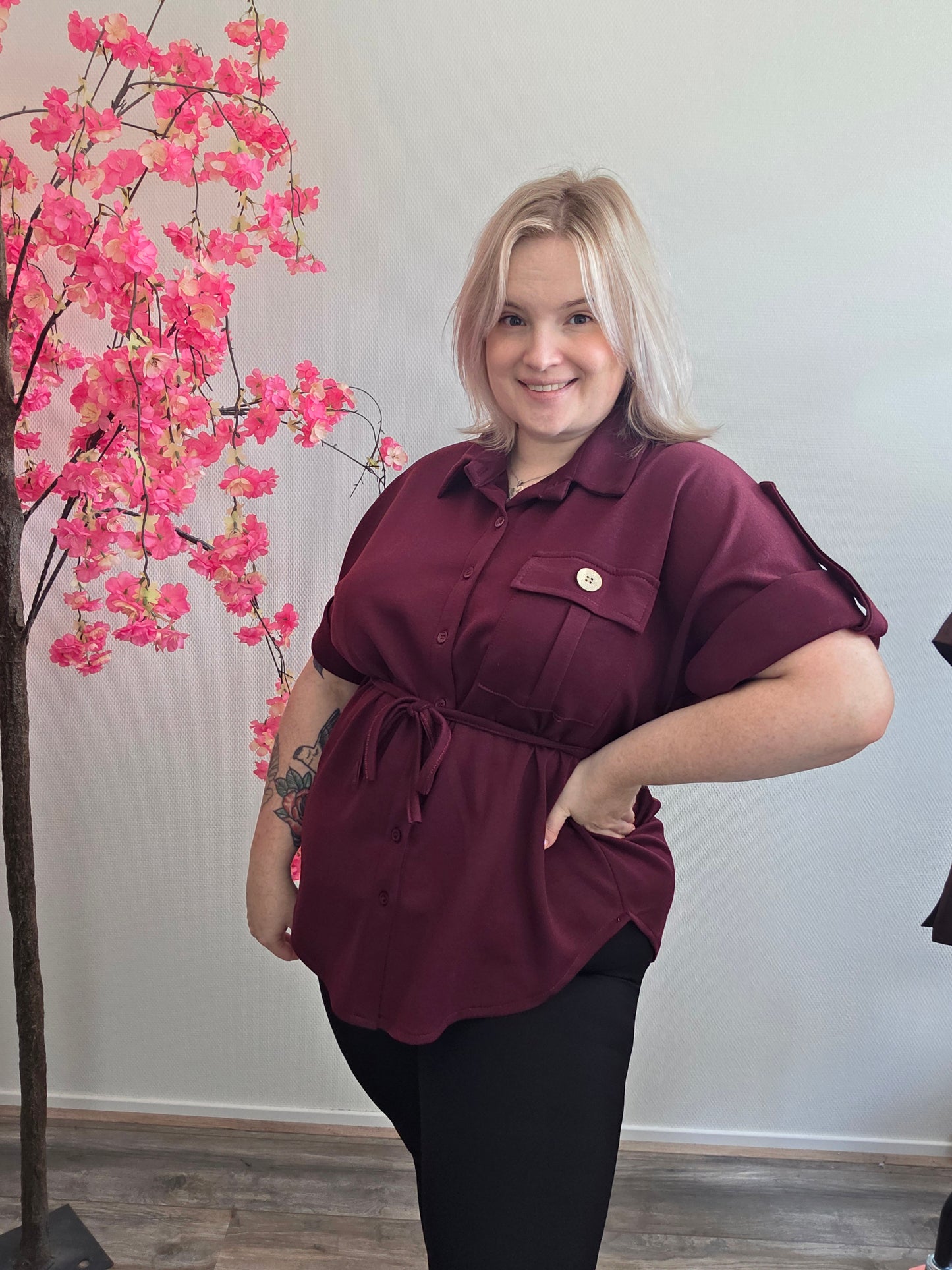 Jog blouse (in 3 kleuren)