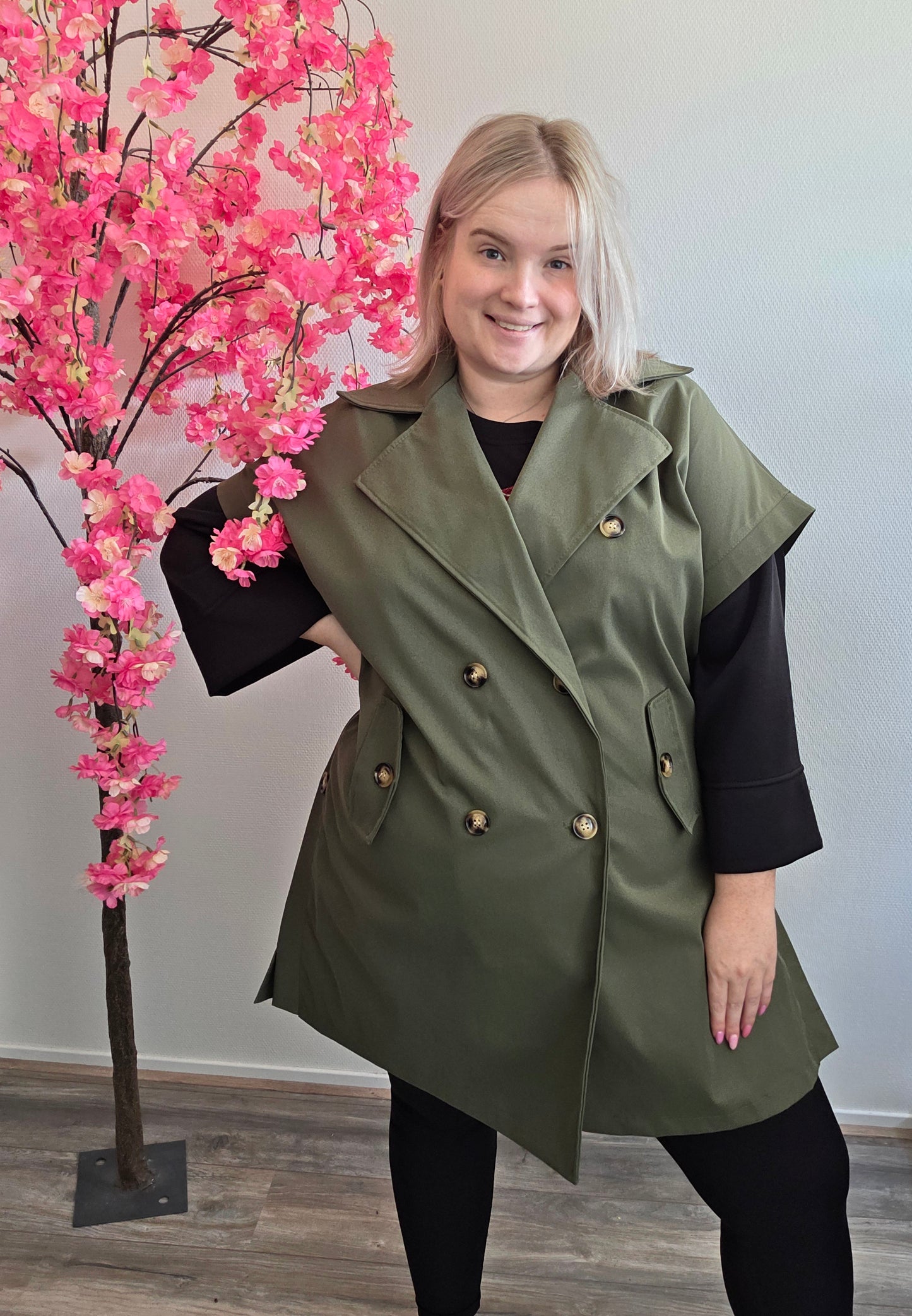 Trench Coat Short Sleaves (In 2 kleuren)