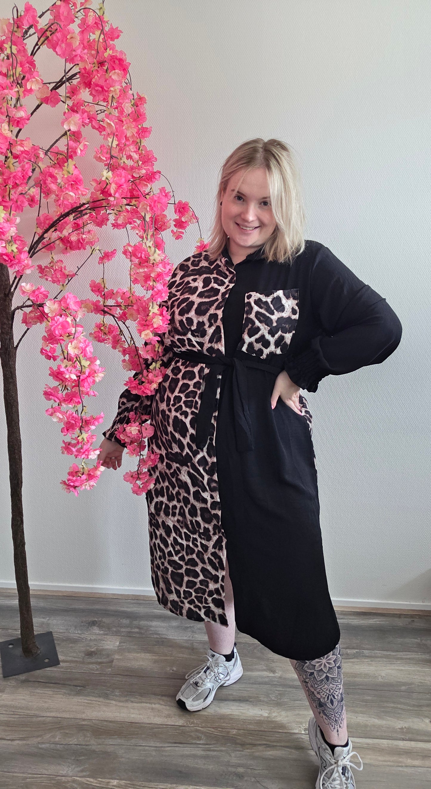 50/50 Dress (In 2 kleuren)