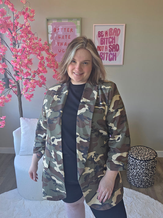 Camo Blazer