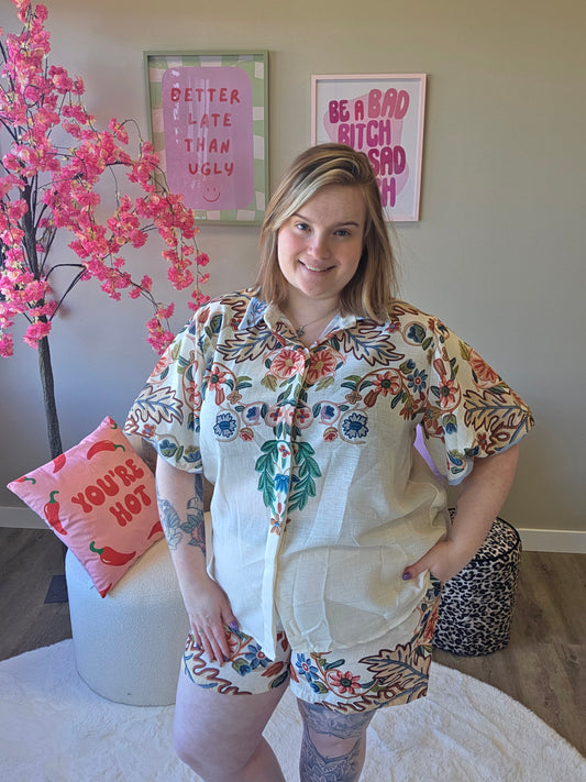 Linnen Look Sets (in 4 kleuren)
