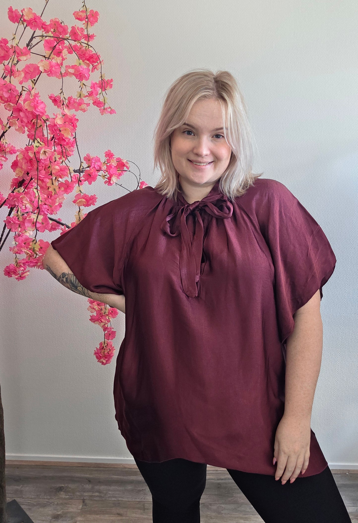 Shiny Blouse (In 4 kleuren)