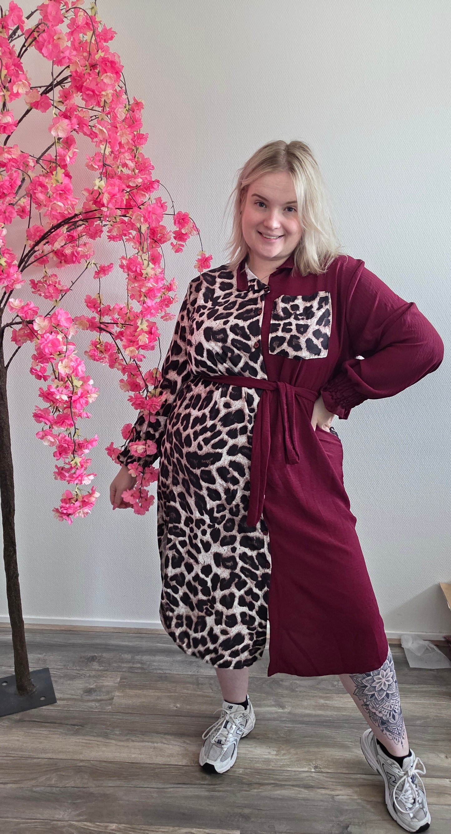 50/50 Dress (In 2 kleuren)