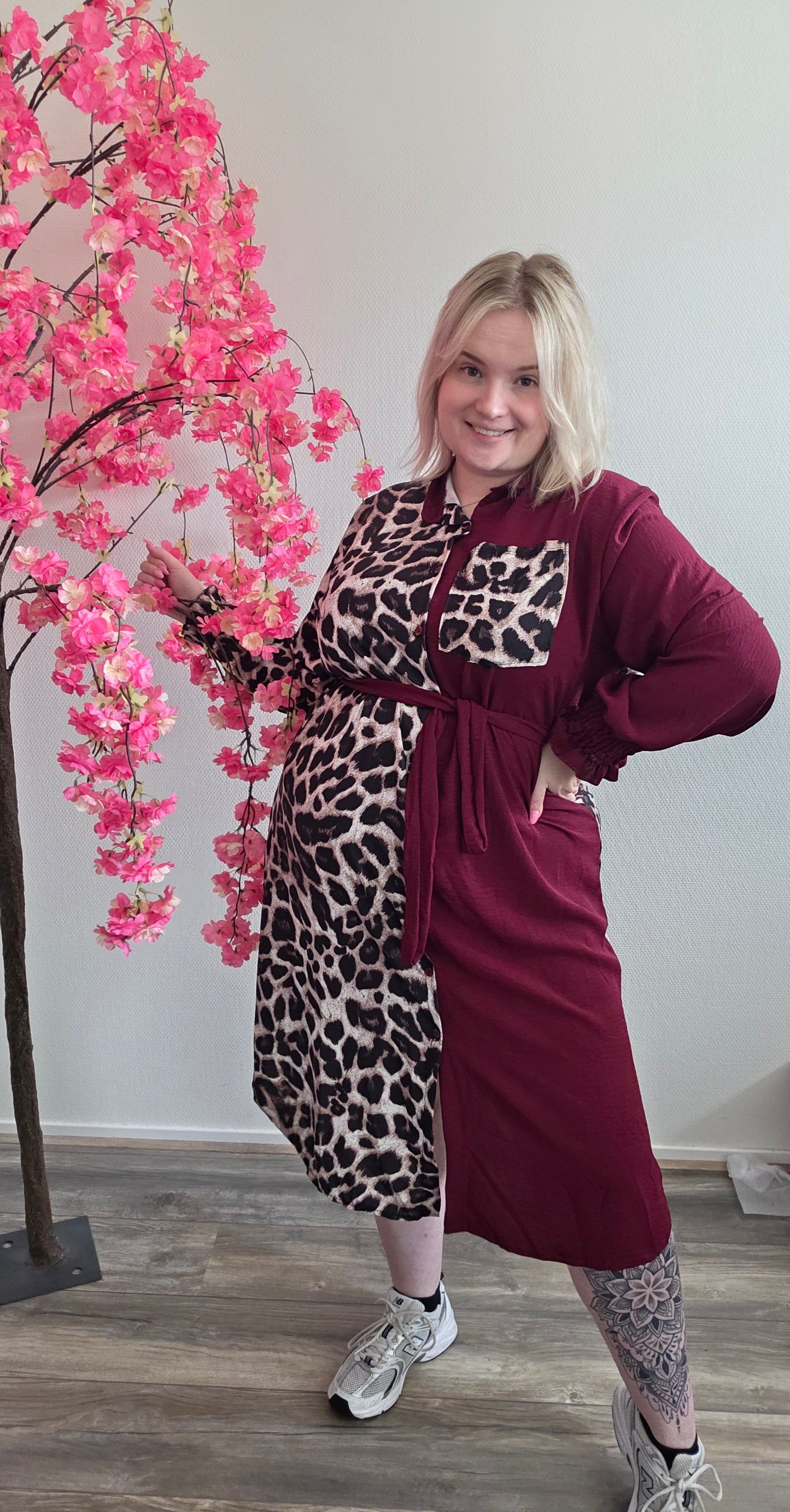 50/50 Dress (In 2 kleuren)