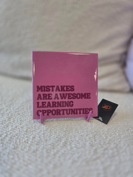 Tegeltje Mistakes