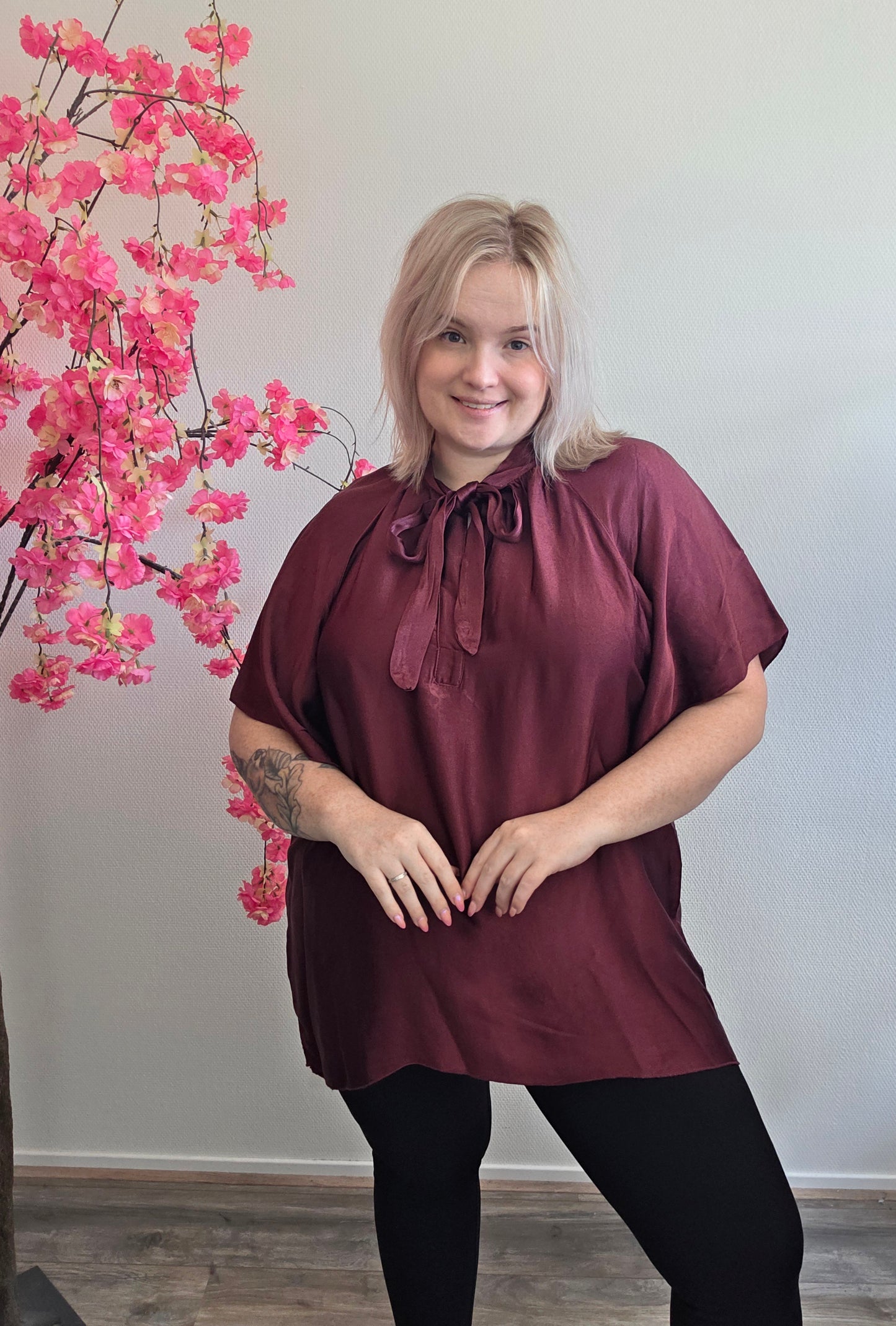 Shiny Blouse (In 4 kleuren)