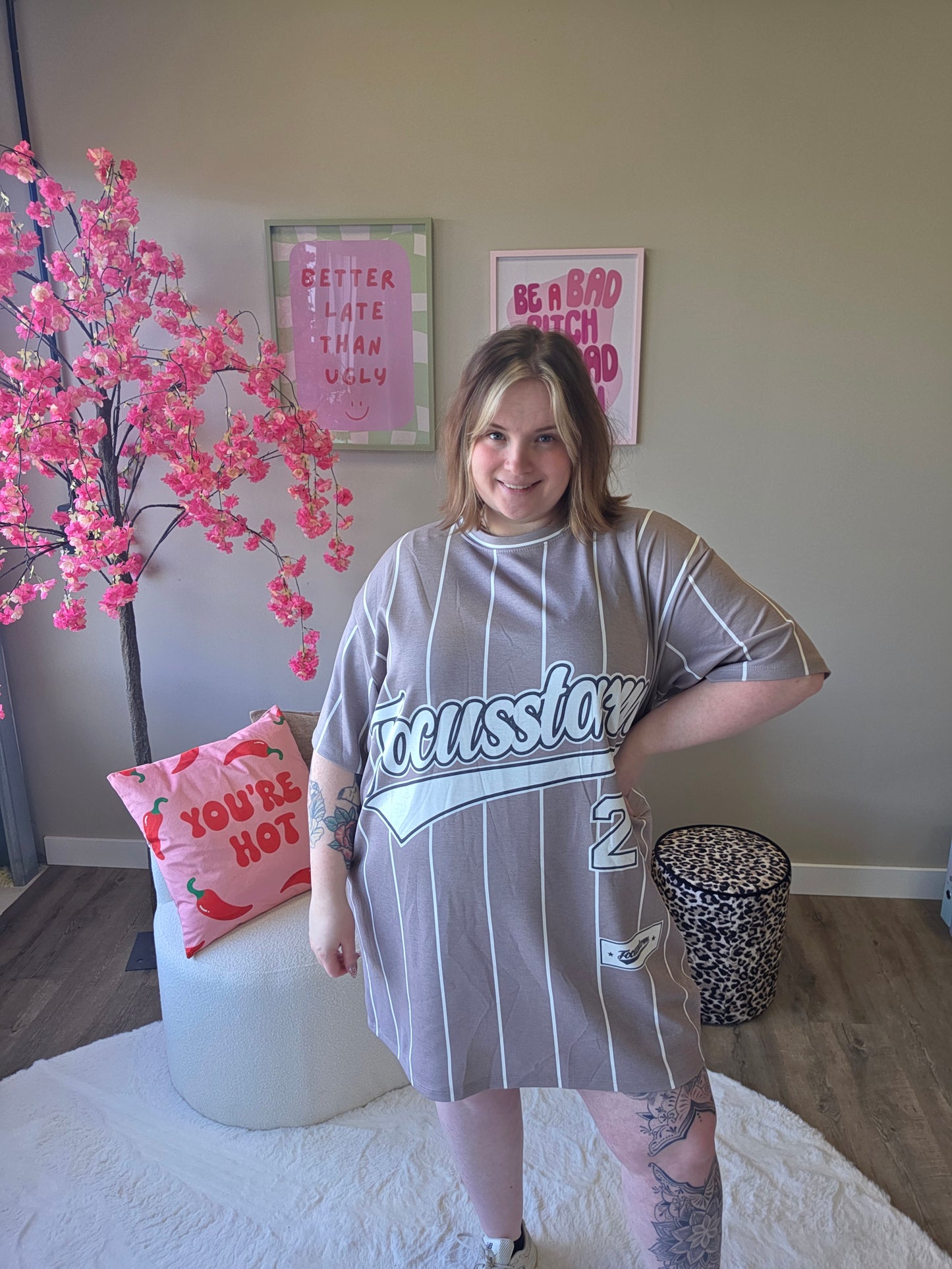 Focus Jersey Jurk (In 2 kleuren)