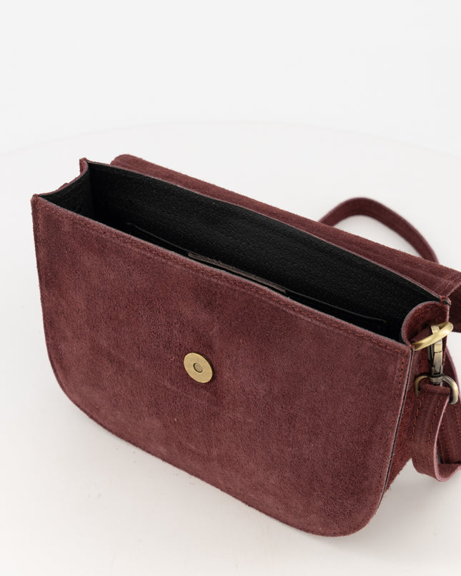 Maan Suede Bordeaux