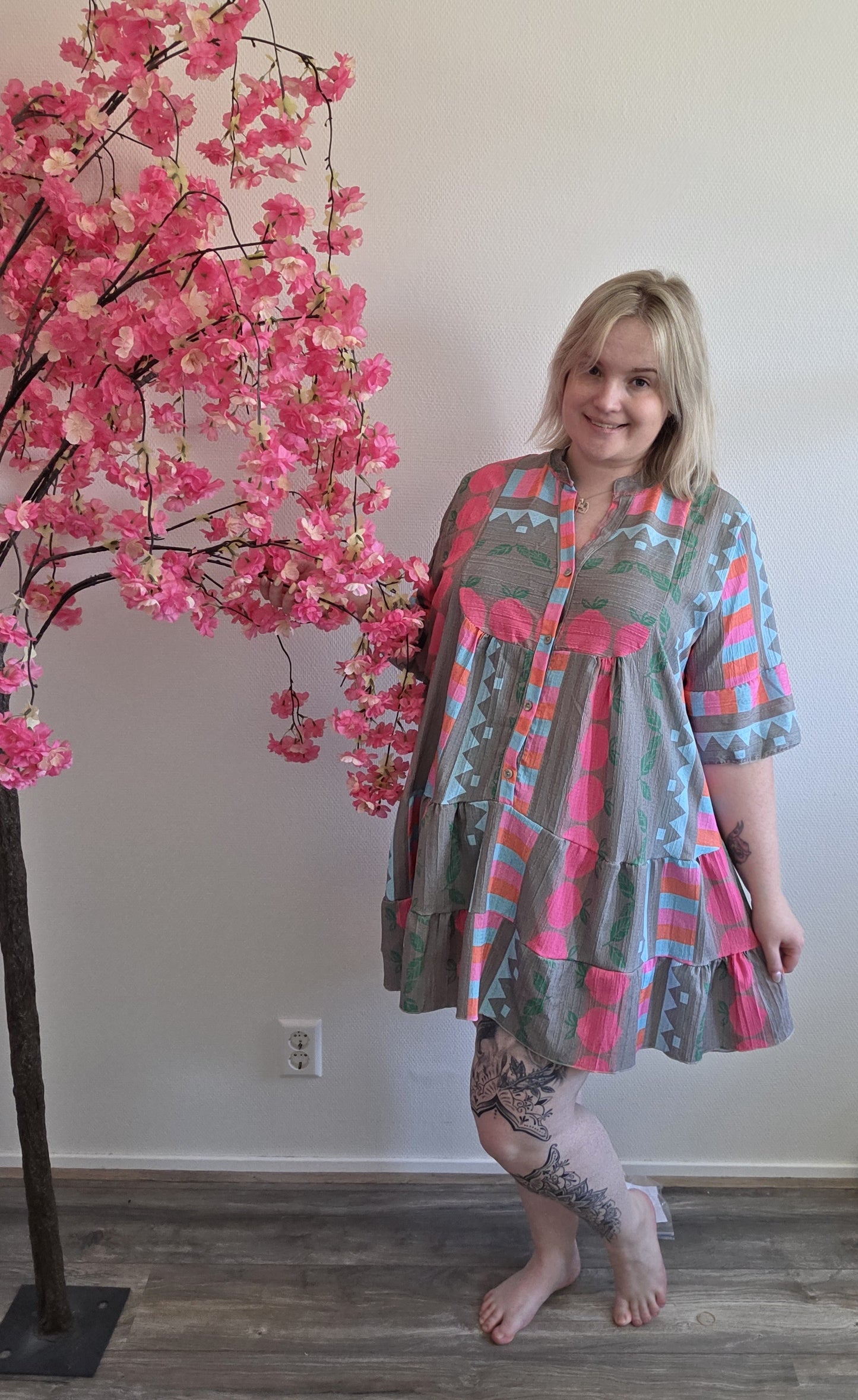 Aztec Short Dress