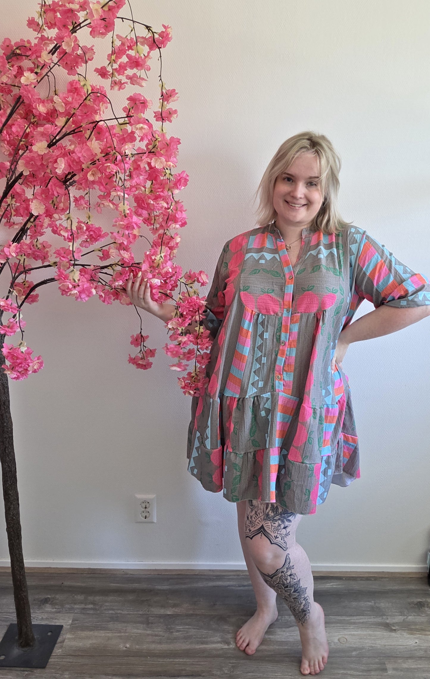 Aztec Short Dress