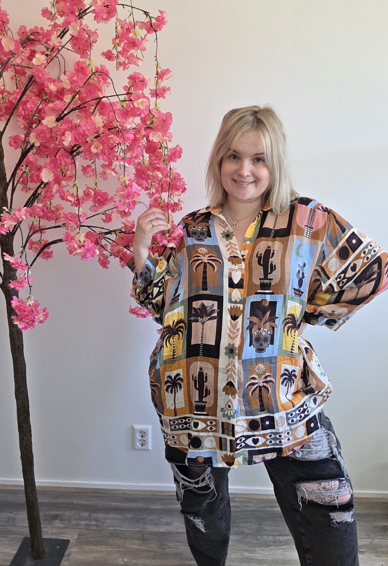Desert Print Blouse