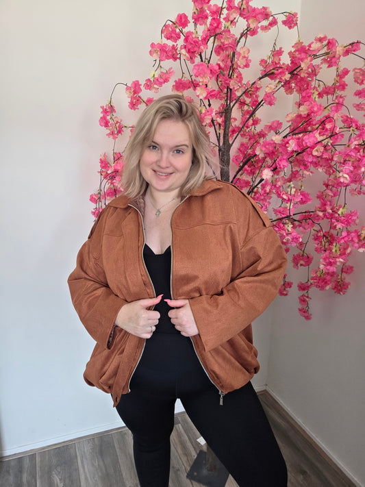 Suède Jacket (in 4 Kleuren)
