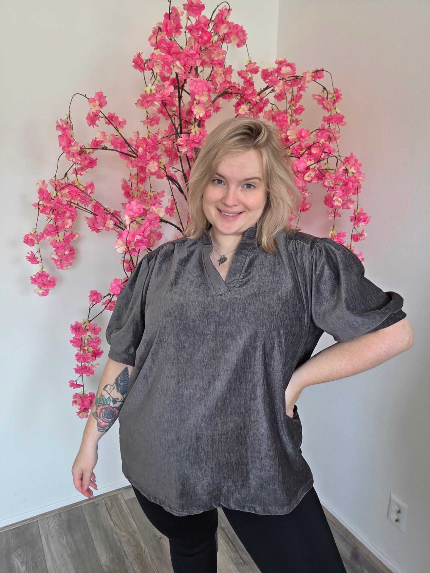 Velour Top (5 Kleuren)