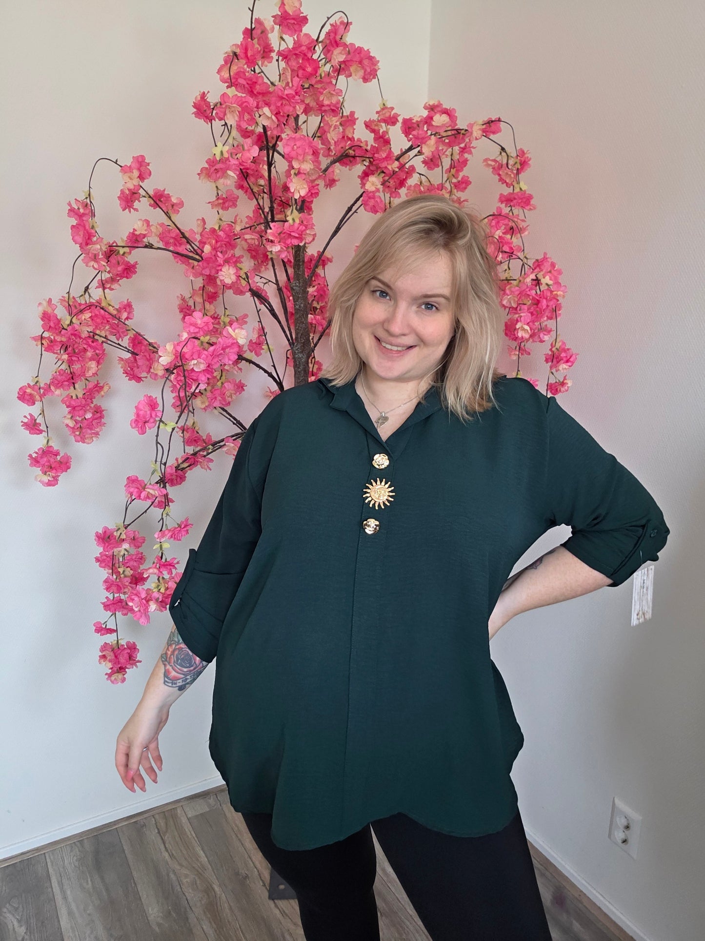 Zon Speld Blouse (in 3 Kleuren)