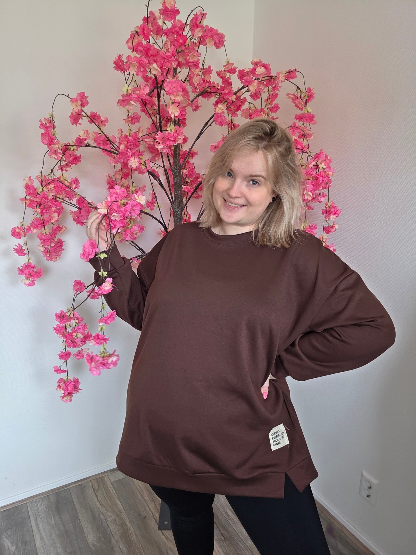 Sweater Life Isn't Perfect (in 3 Kleuren)