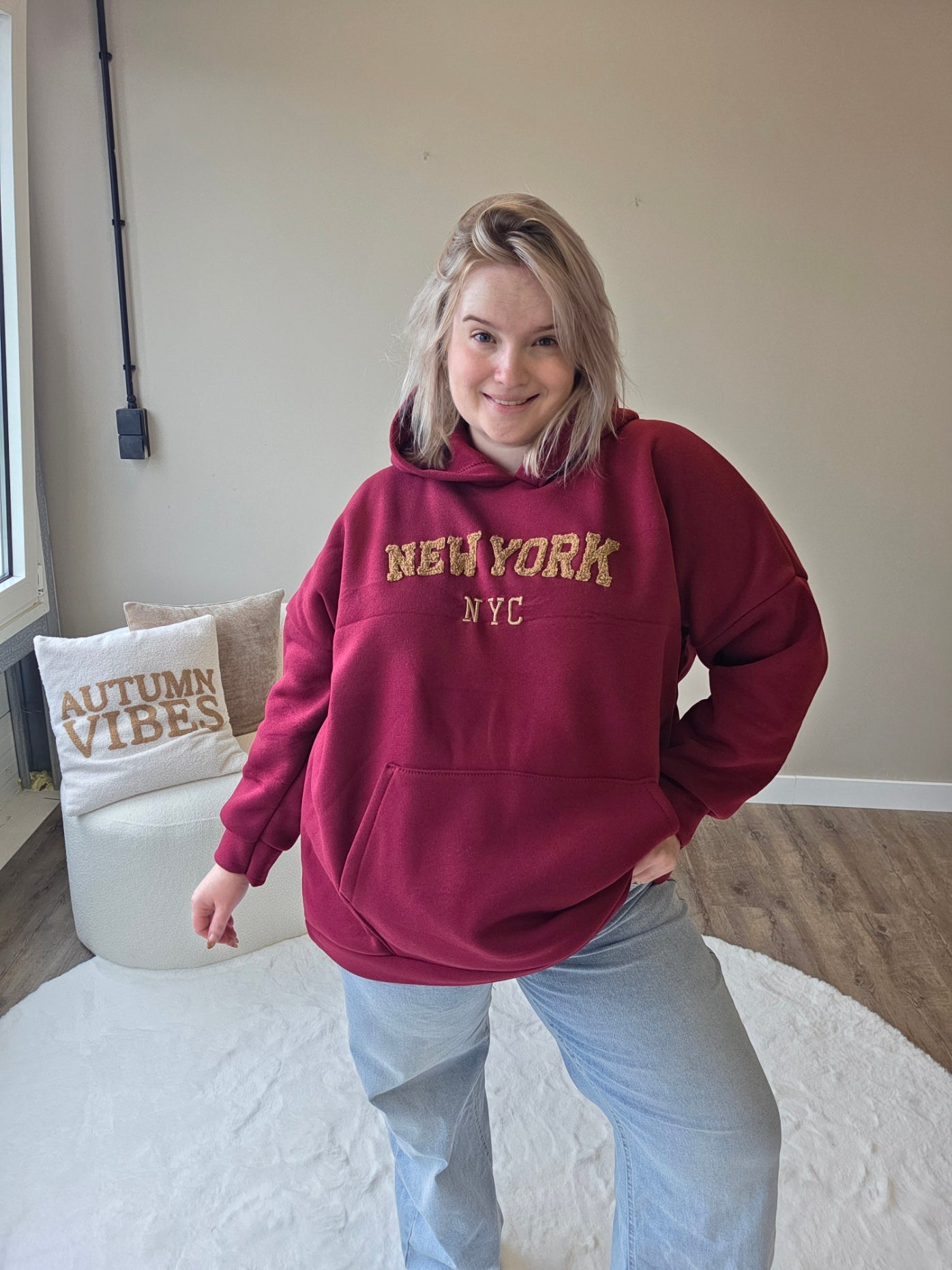 Oversized NY Hoodies