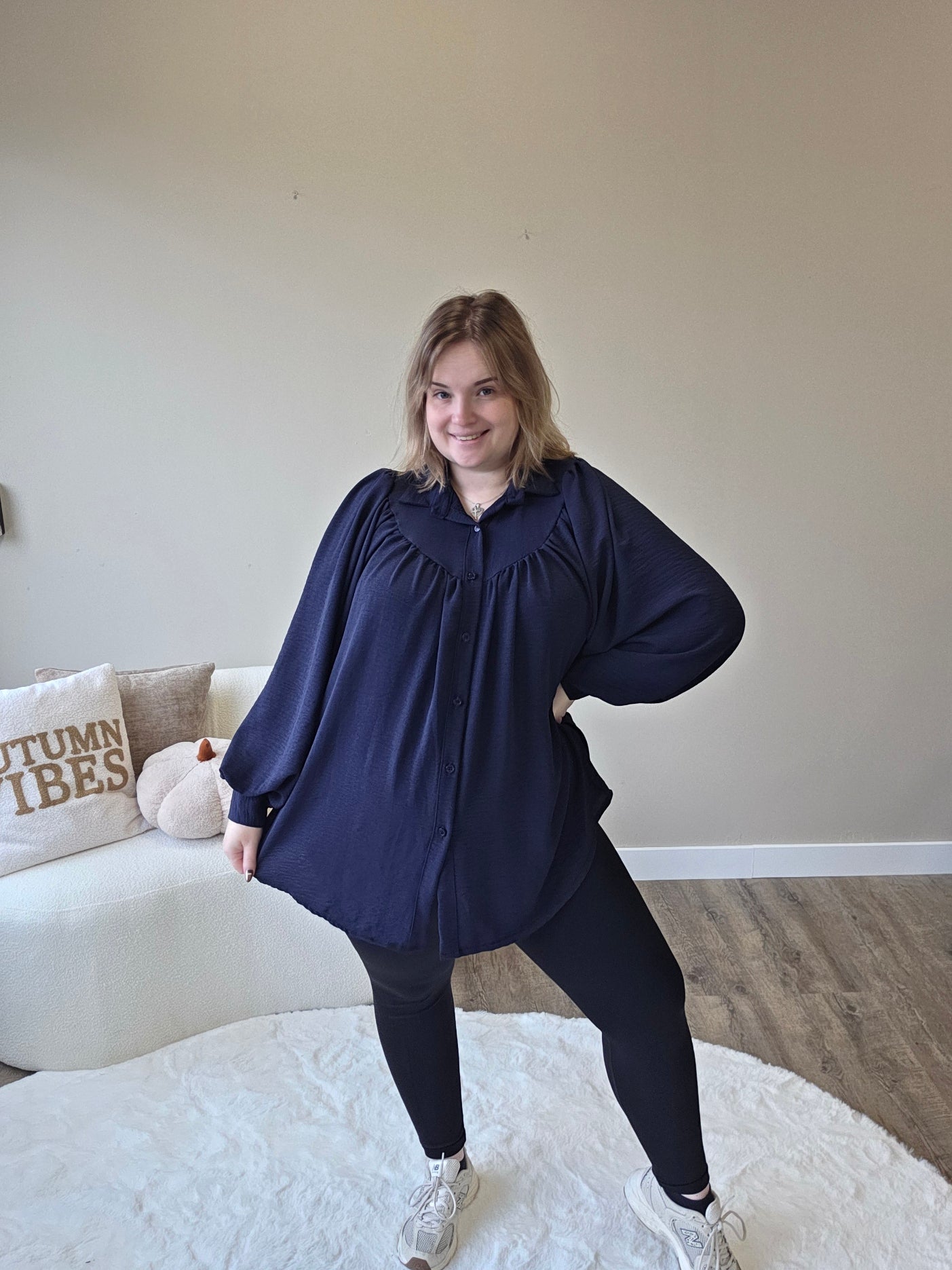 Mindy blouse Lange Mouw (In 6 kleuren)