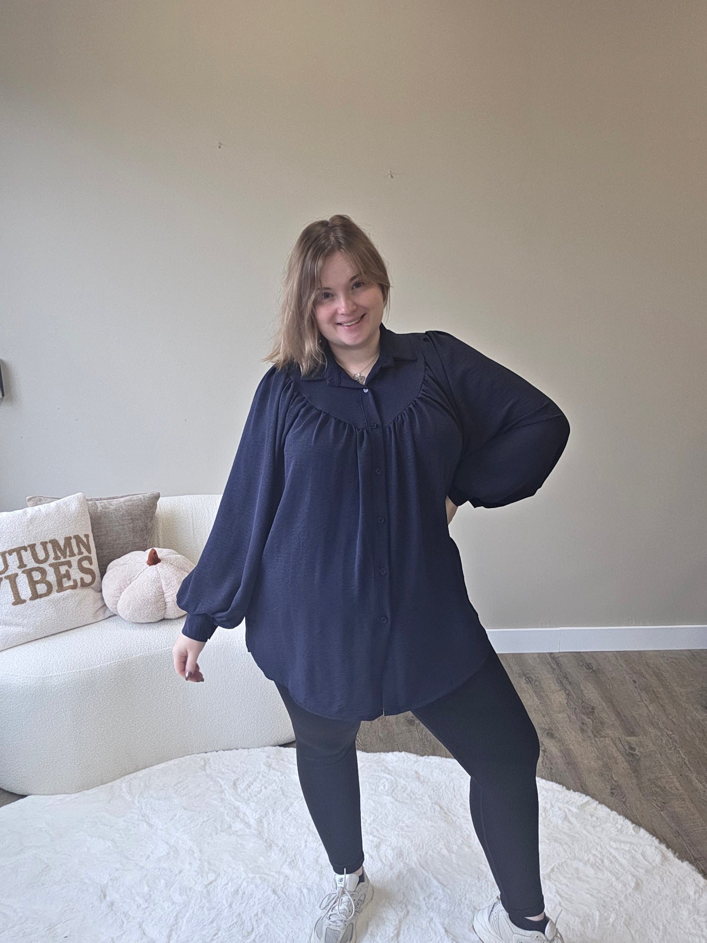 Mindy blouse Lange Mouw (In 6 kleuren)