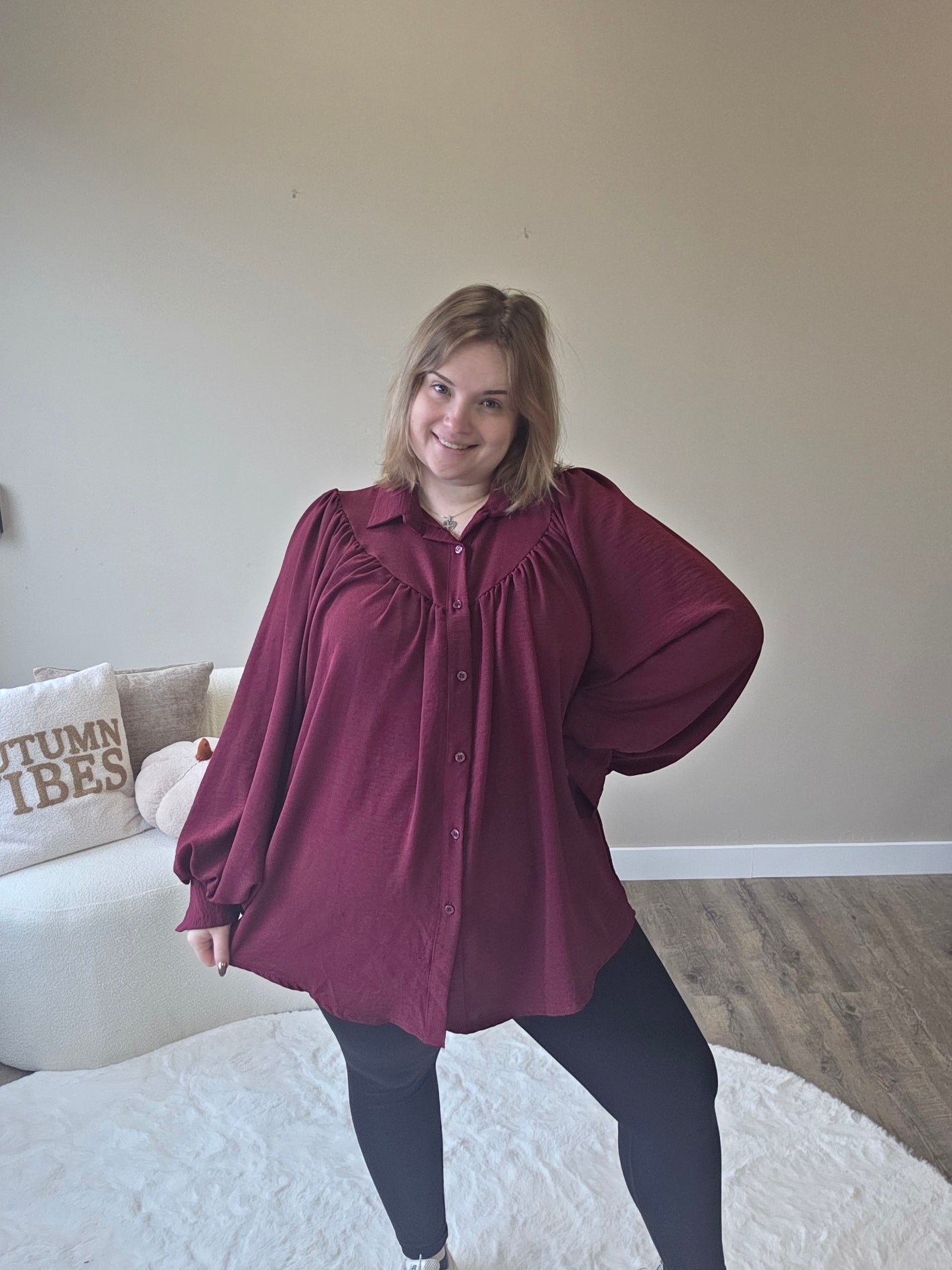 Mindy blouse Lange Mouw (In 6 kleuren)