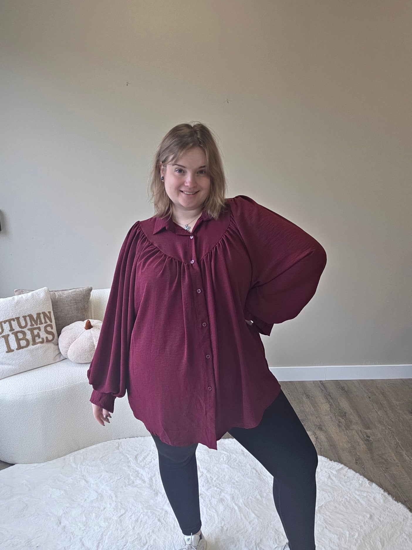 Mindy blouse Lange Mouw (In 6 kleuren)