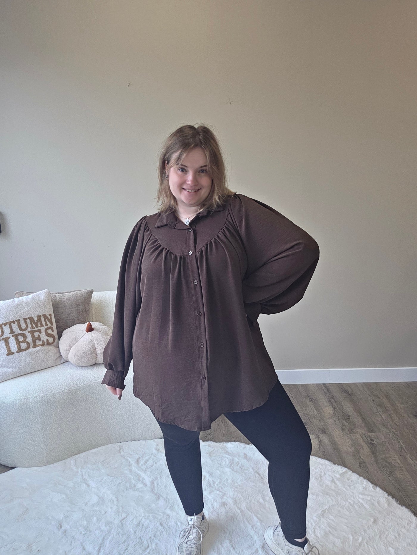 Mindy blouse Lange Mouw (In 6 kleuren)