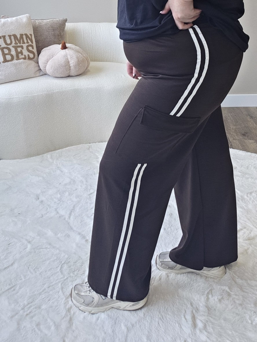 Cargo Stripe Pants (In 5 kleuren)