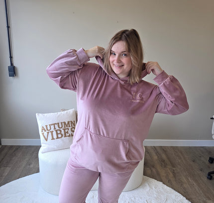 NC Loungewear Velvet Pak Blush Pink