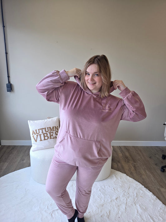 NC Loungewear Velvet Pak Blush Pink