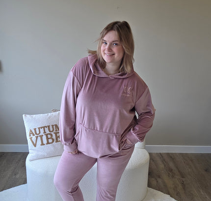 NC Loungewear Velvet Pak Blush Pink