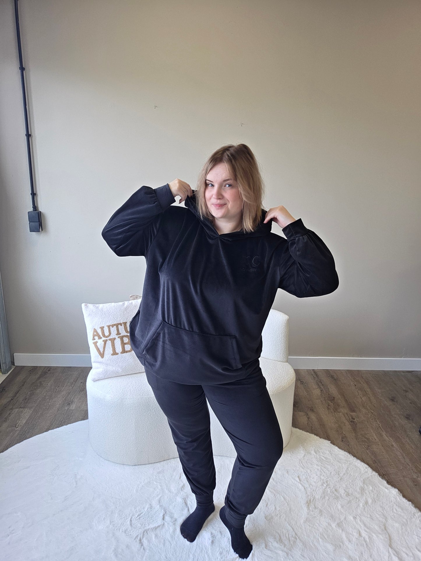 NC Loungewear Velvet Pak Back To Black