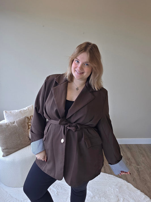 Perfect Stripe Sleave Blazer (In 4 kleuren)