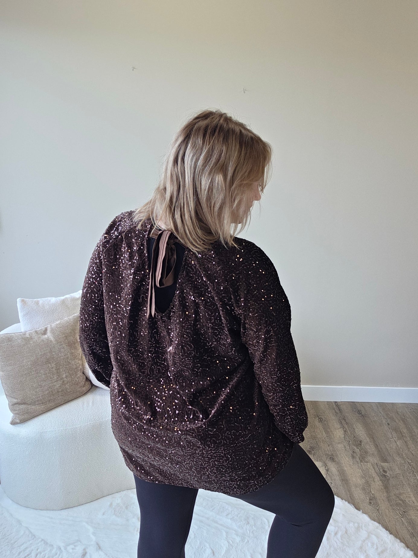 Pailletten Top (in 3 kleuren)